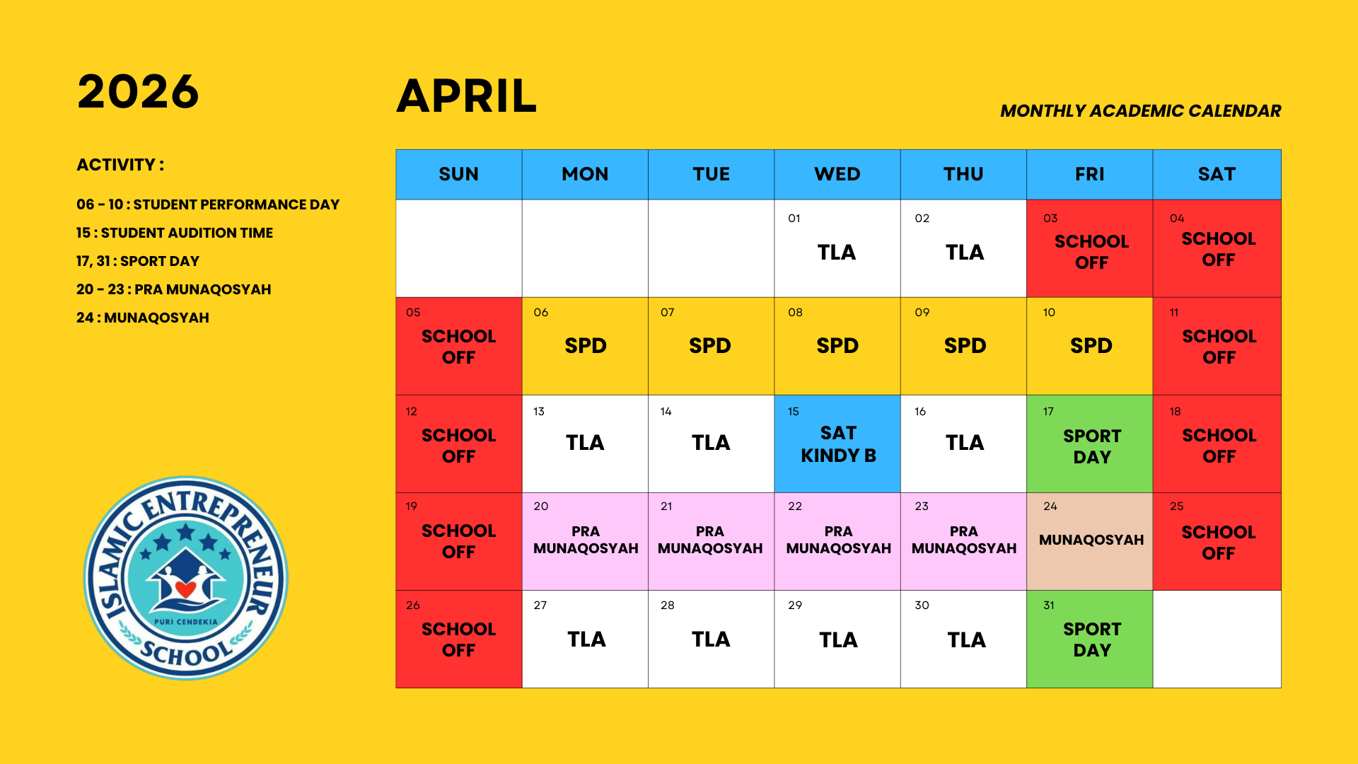 Kalender Akademik - SPD